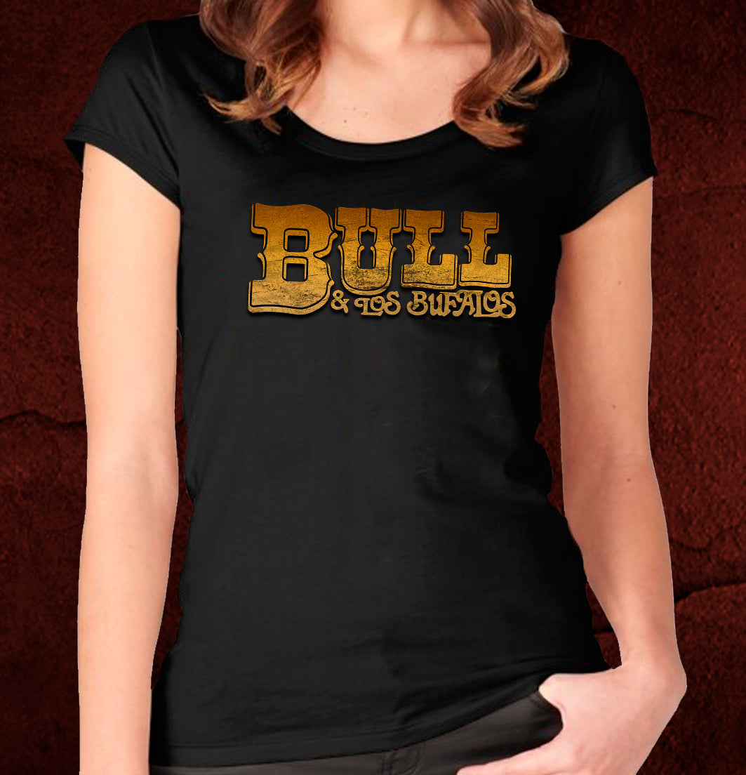 Bull y los Búfalos Logo Ladies Tee